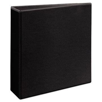 Avery® Durable View Binder With Durahinge And Ezd Rings, 3 Rings, 3" Capacity, 11 X 8.5, Black, (9700) freeshipping - TVN Wholesale